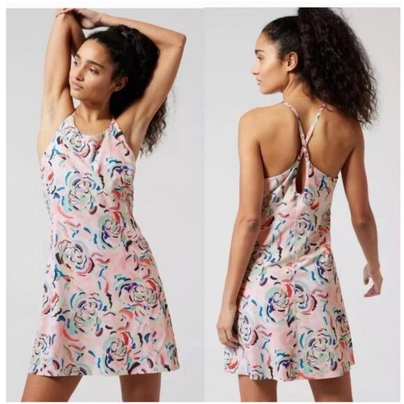Athleta Blush Floral Infinity Dress - Picture 2 of 8